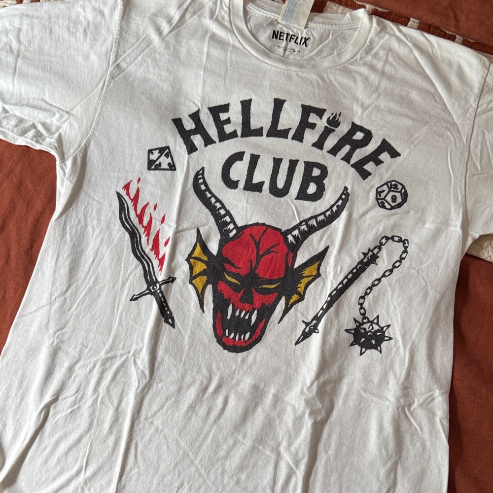 Netflix Stranger Things Hellfire Club t-shirt